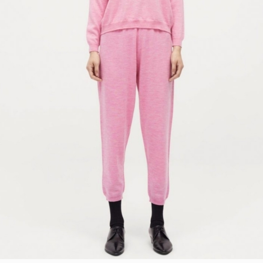 Like New Babaa Trousers No 25 Merino Wool In Candy Pink 🩷